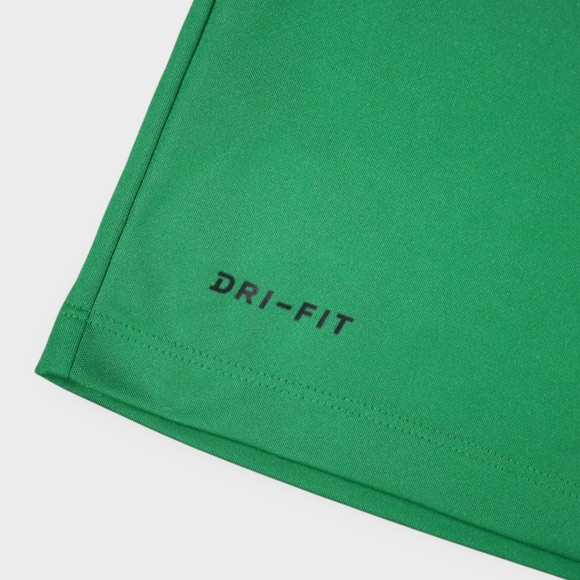 Nike Dri Fit Golf Swoosh Logo Green Short Sleeve Polo Athletic Shirt XL - Picture 3 of 8